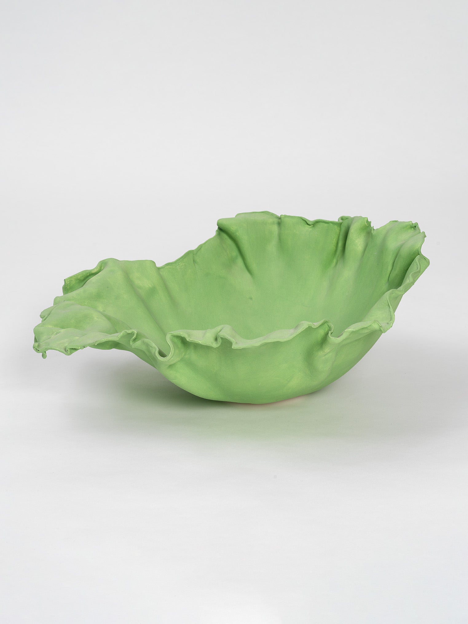 Christine Roland, ‘Matte green vessel’, 2020