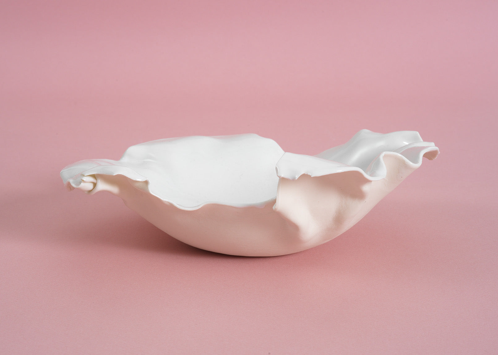 Christine Roland, ‘White porcelain petal’, 2019