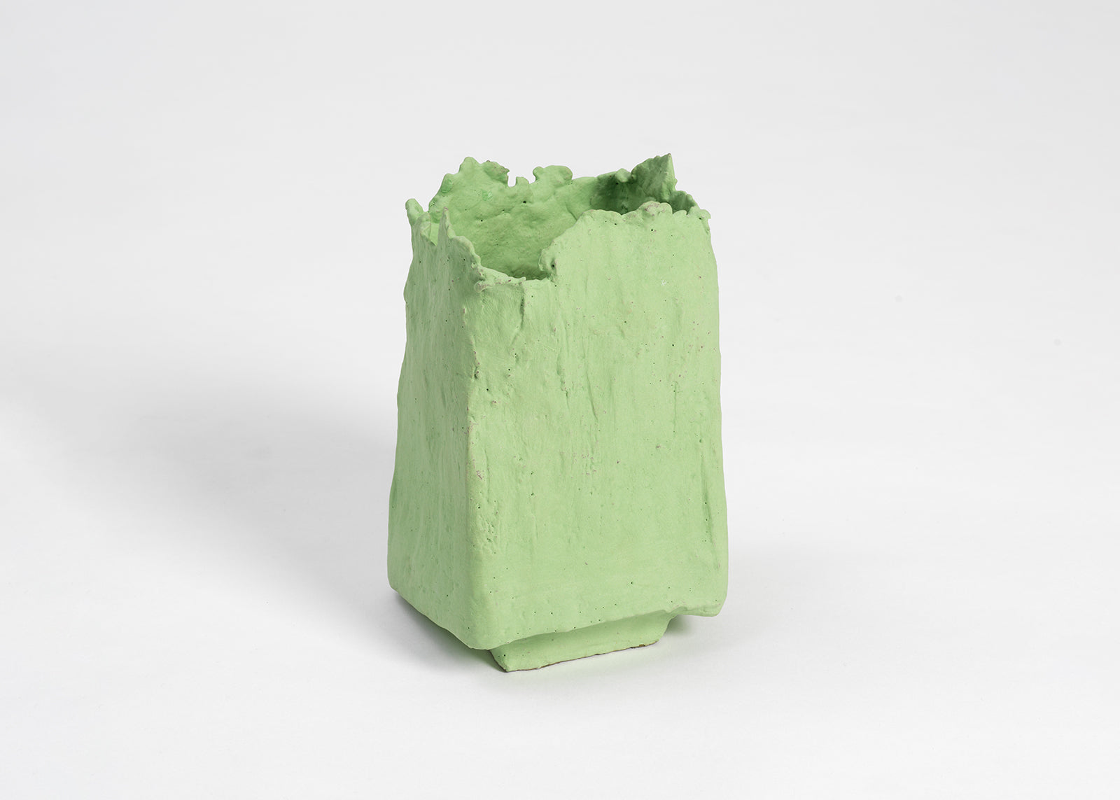 Christine Roland, ‘Matte green vase’, 2020