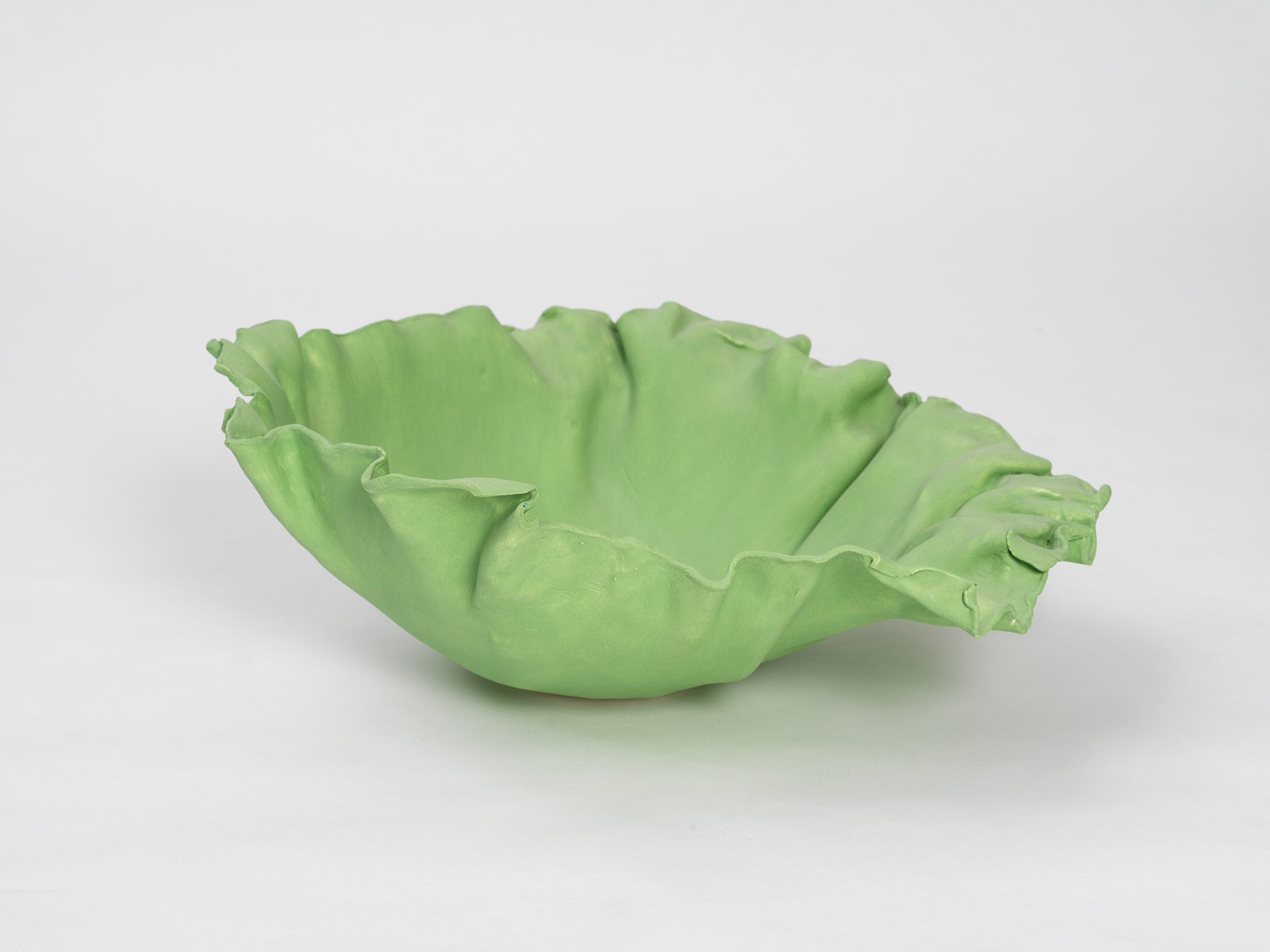 Christine Roland, ‘Matte green vessel’, 2020